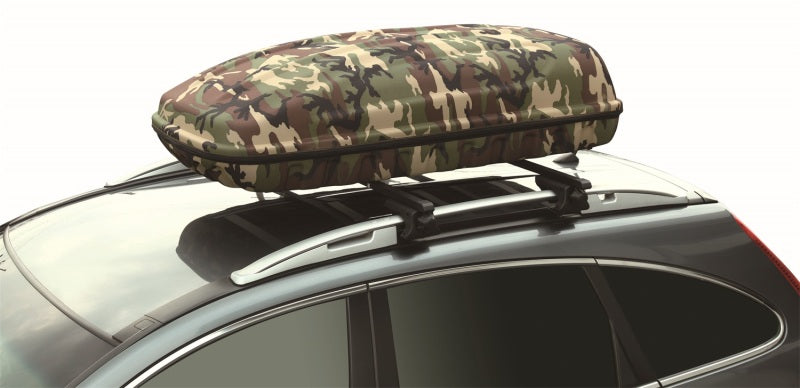 3D Maxpider Shell Roof Box With Rack Size L 47INX31INX10In (120X80X26Cm) Camouflage-SR1 Performance