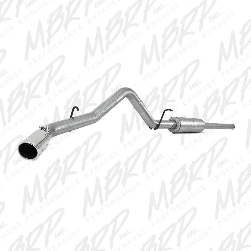 MBRP 14 Chevy/GMC 1500 Silverado/Sierra 4.3L V6/5.3L V8 Single Side Exit AL 3in Cat Back Exhaust-SR1 Performance
