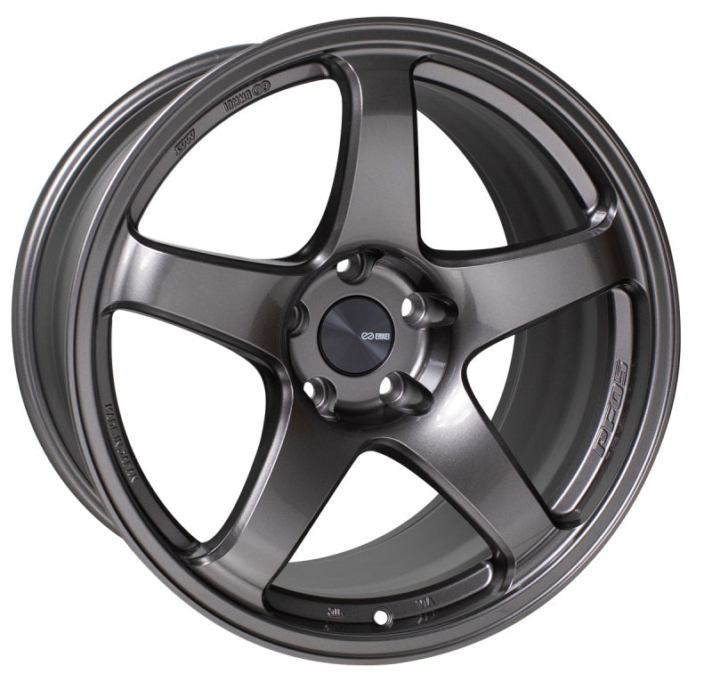 Enkei PF05 18x8 5x114.3 45mm Offset 75mm Bore Dark Silver Wheel-SR1 Performance