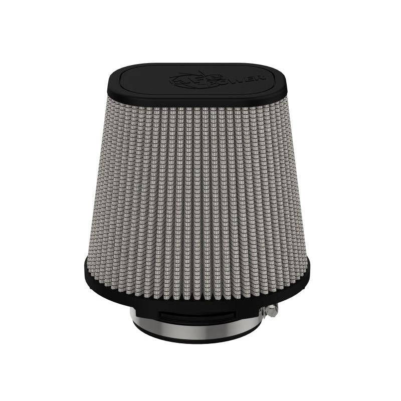 aFe Magnum FLOW Pro DRY S Air Filter 4in F (7-3/4x6-1/2)in B (5-3/4x3-3/4)in T x 7in H-SR1 Performance