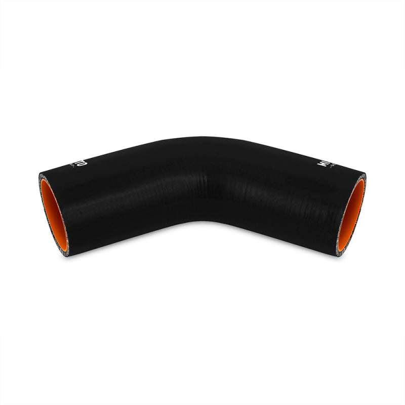 Mishimoto 4-inch 45 Degree Silicone Coupler - Black