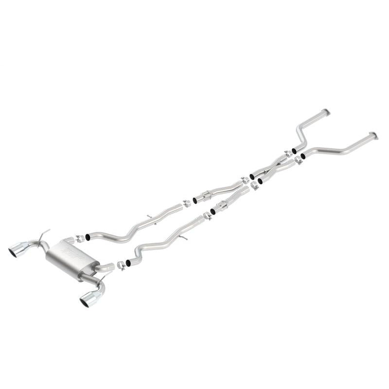 Borla 2017 Infiniti Q60S 3.0T V6 S Type Catback Exhaust-SR1 Performance