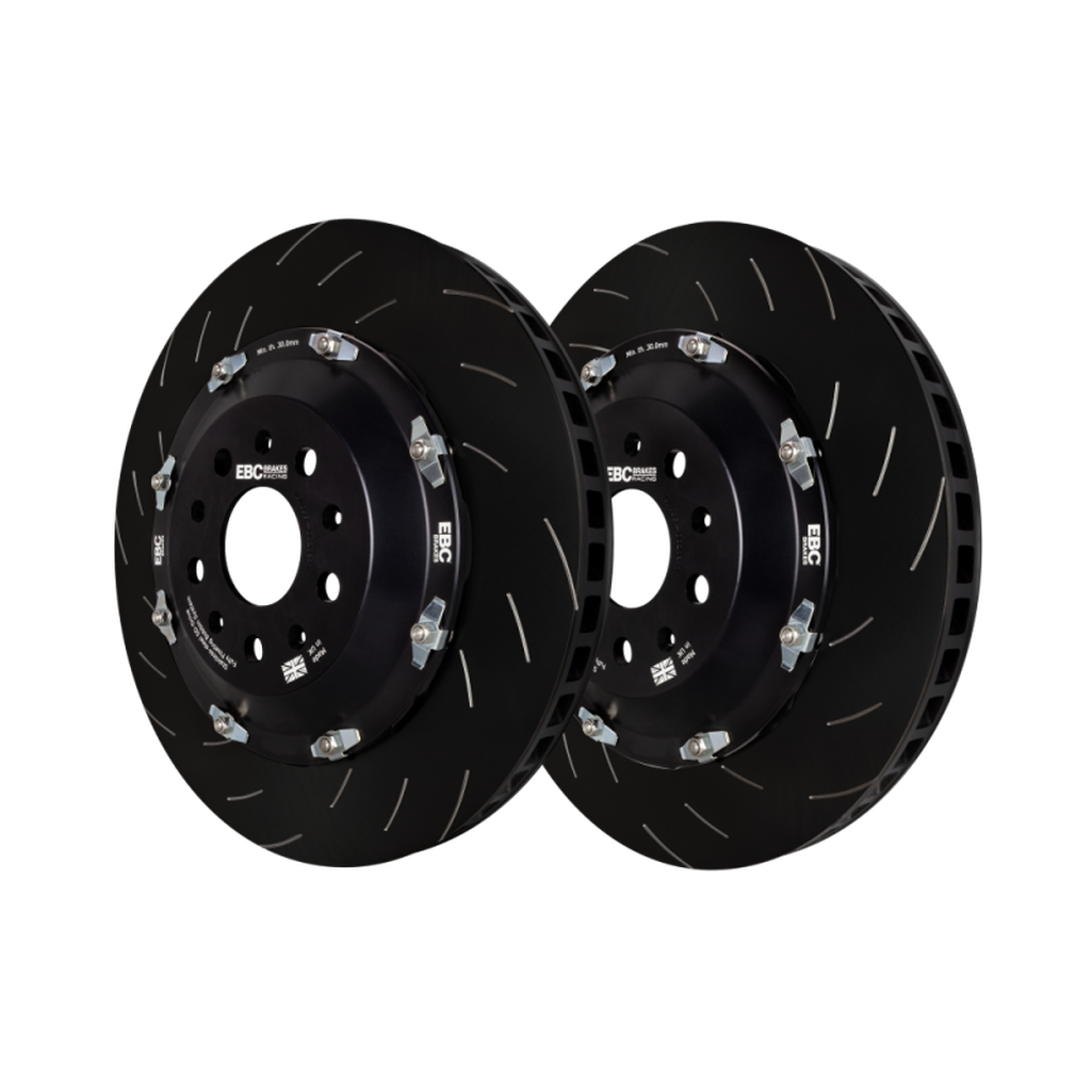 EBC Racing 2020+ Chevrolet Corvette Stingray 6.2L Rear Vented 2-Piece Disc Rotors (Part # SG2F028)