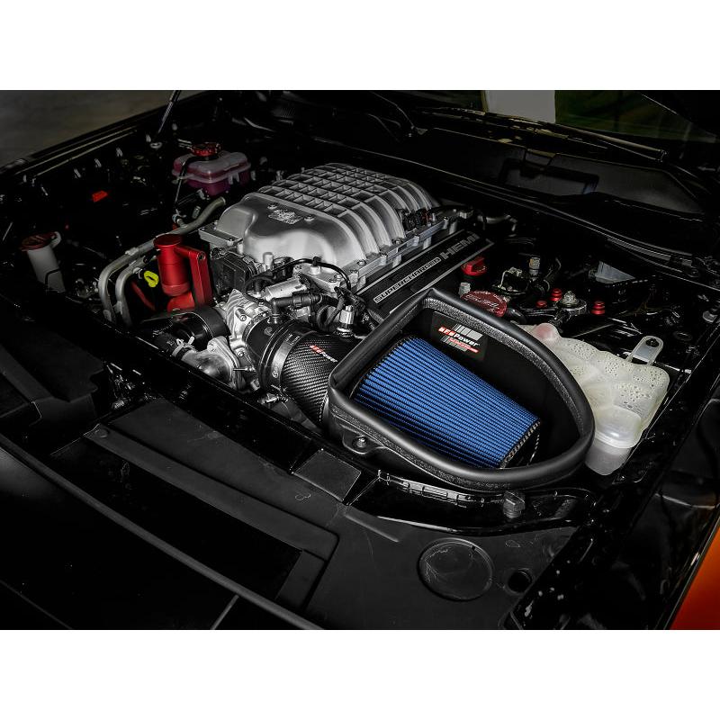 aFe Magnum Force Stage-2 Track Series Carbon Fiber AIS w/ Pro 5R Media - 18 Dodge Challenger V8-6.2L-SR1 Performance