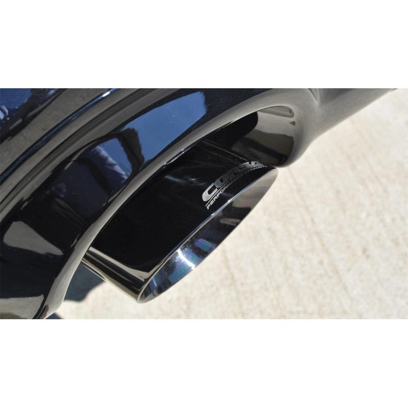 Corsa 2011-2021 Jeep Grand Cherokee 3.6L 2.5in Dual Rear Exit Sport Exhaust w/ 4.5in Black Tips-SR1 Performance