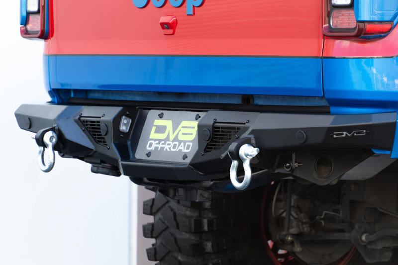 DV8 Offroad 2020-2023 Jeep Gladiator JT Spec Series Rear Bumper with High Clearance Design