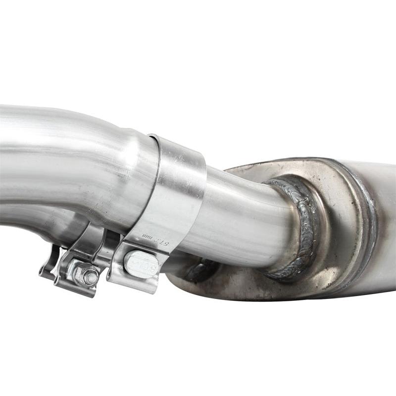 aFe MACHForce XP Exhaust Cat-Back SS-304 09-12 Audi A4 (B8) L4 2.0L (t)-SR1 Performance
