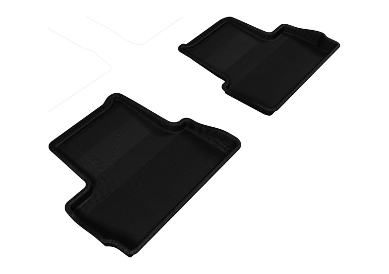 3D MAXpider 2012-2017 Buick Verano Kagu 2nd Row Floormats - Black-SR1 Performance