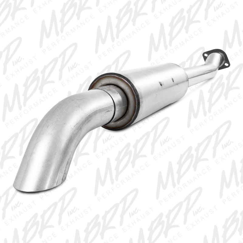 MBRP 11-12 Ford F-150 SVT Raptor 6.2L EC-SB/CC-SB 3.5in Cat Back Single Turn Down Alum Exhaust-SR1 Performance