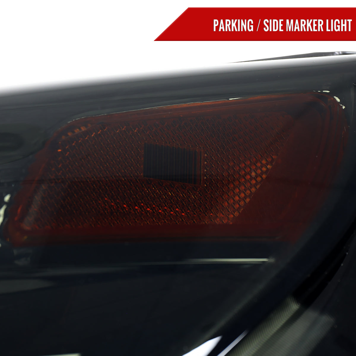 2010–2015 Chevrolet Equinox Factory Style Headlights (Chrome Housing / Smoked Lens)