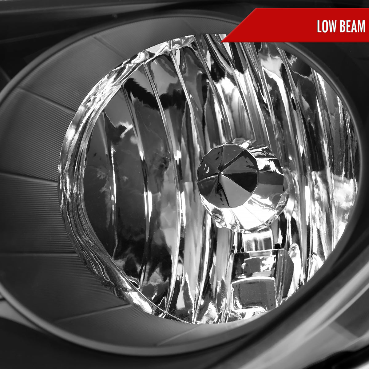 2010–2015 Chevrolet Equinox Factory Style Headlights (Matte Black Housing / Clear Lens)