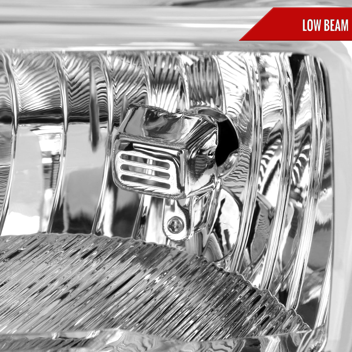 2021-2023 Ford F-150 Factory Style Headlight (Chrome Housing / Clear Lens ) - Driver Side Ony