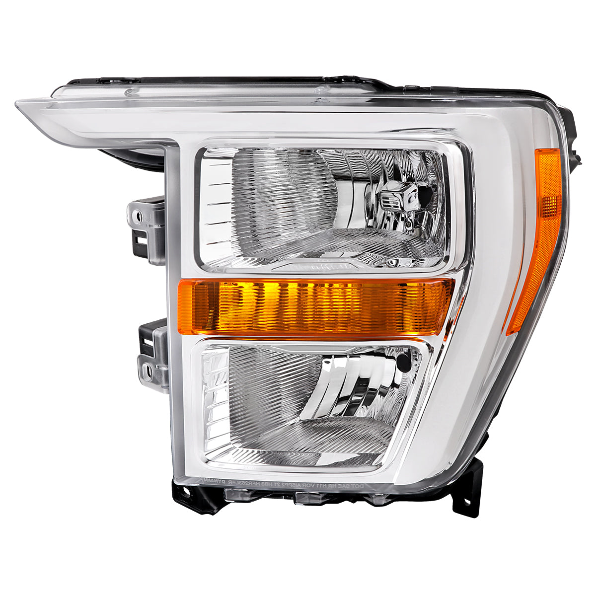 2021-2023 Ford F-150 Factory Style Headlight (Chrome Housing / Clear Lens ) - Driver Side Ony