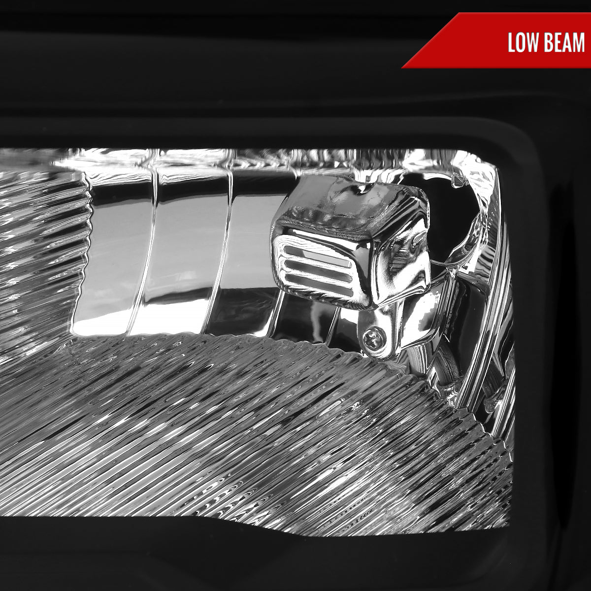 2021-2023 Ford F-150 Factory Style Headlight (Matte Black Housing / Clear Lens ) - Driver Side Only