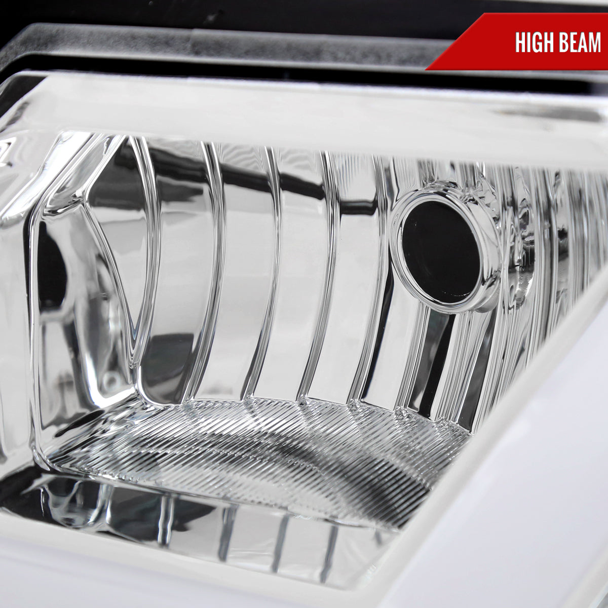 2000-2005 Chevrolet Impala LED Bar Factory Style Headlights (Chrome Housing/Clear Lens)