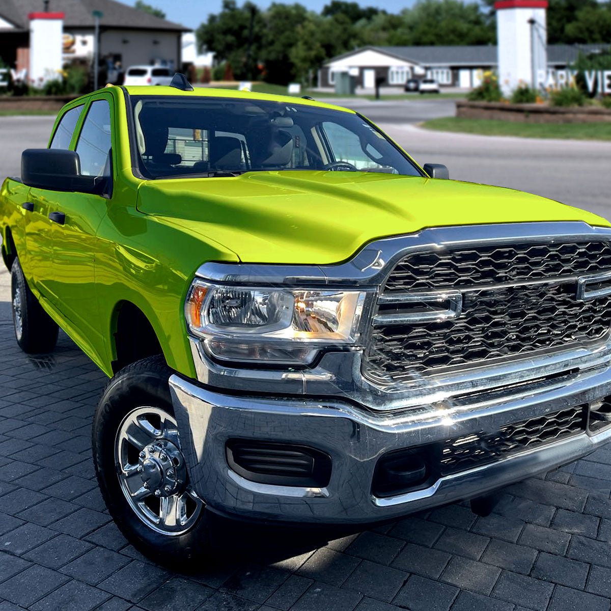 2019-2024 Dodge RAM 2500/3500/4500/5500 Factory Style Headlights (Chrome Housing/Clear Lens)