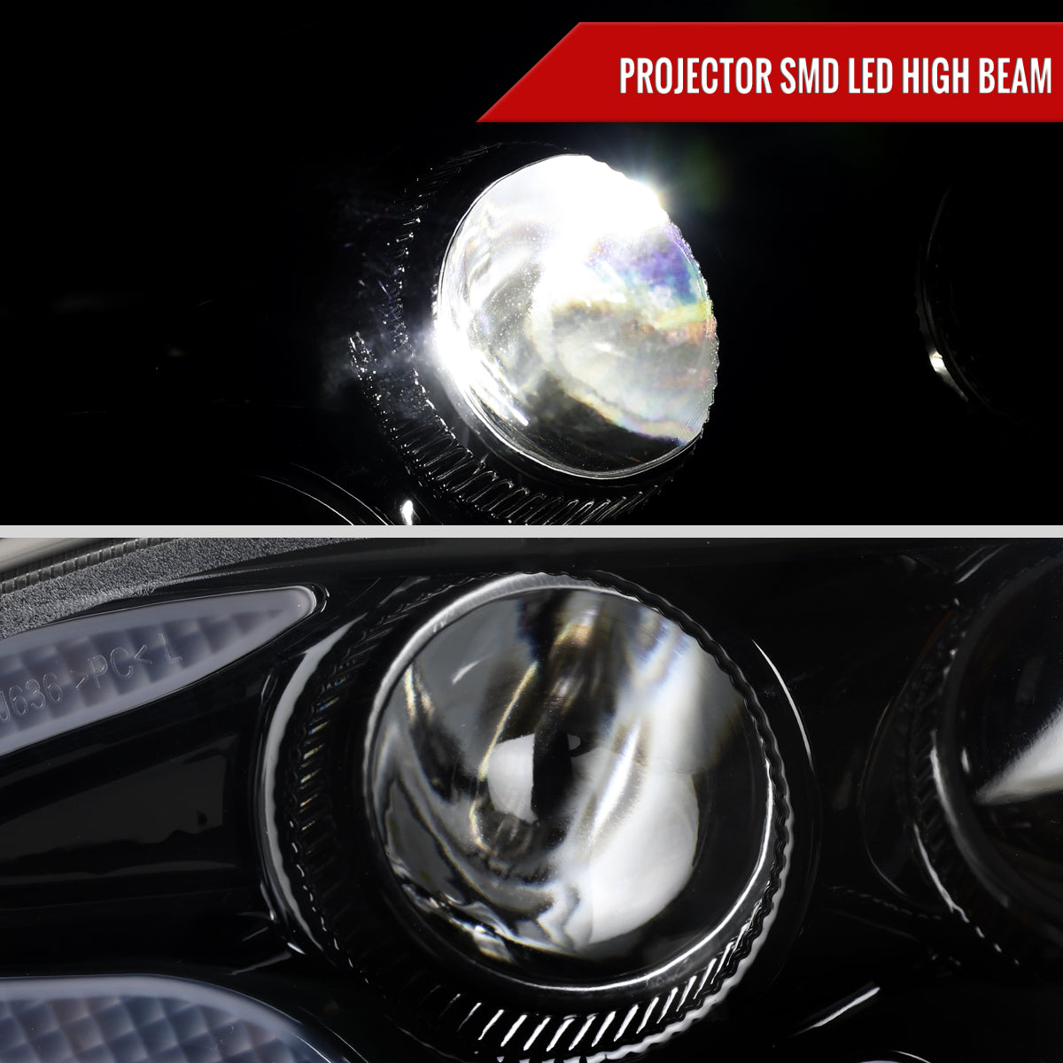 2014-2016 Lexus IS250 IS350 Full LED Project healight (Jet Black Housing / Clear lens)
