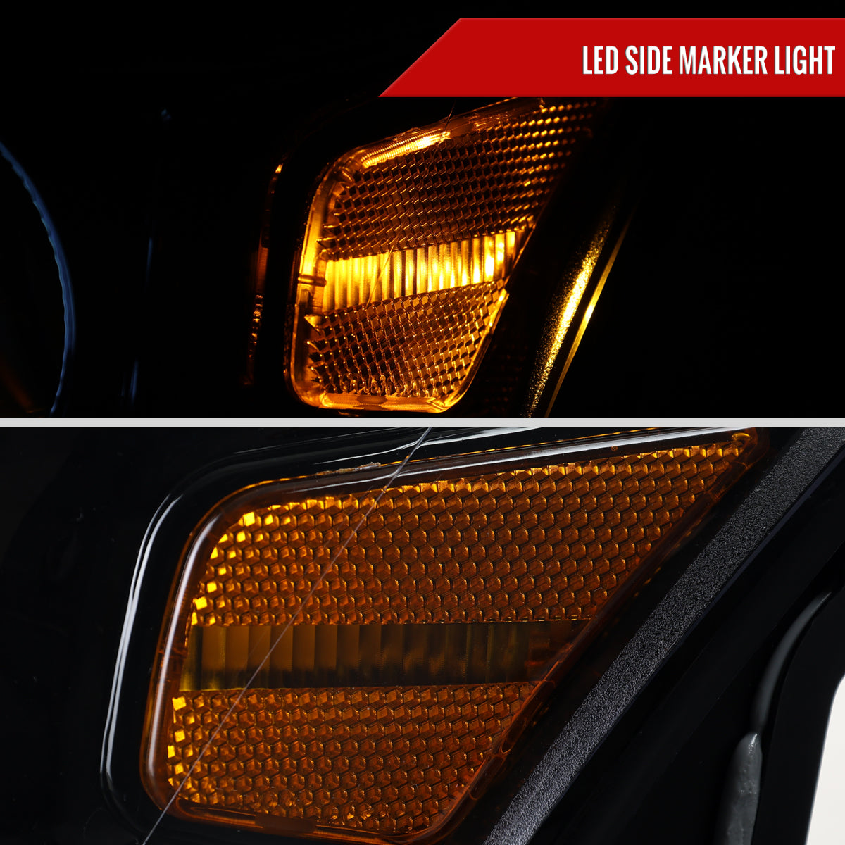 2014-2016 Lexus IS250 IS350 Full LED Project healight (Jet Black Housing / Clear lens)