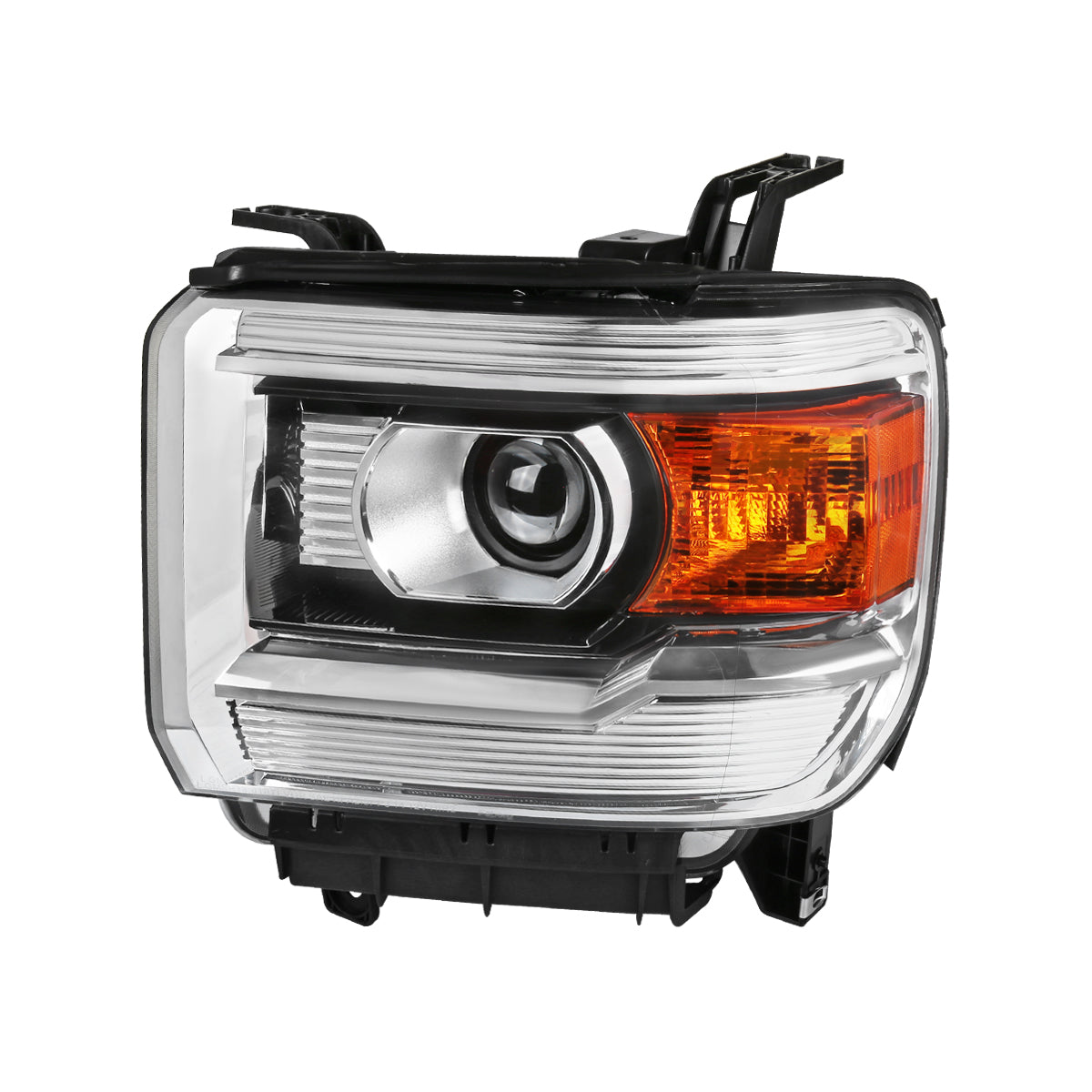 2014-2019 GMC Sierra 1500/2500HD/3500HD Clear Lens Projector Headlights - Driver Side Only