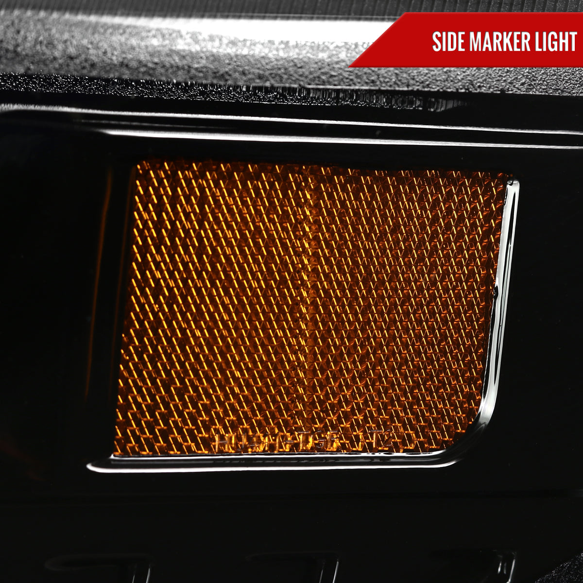 2014-2021 Toyota Tundra LED C-Bar Projector Headlights w/ LED Turn Signal Lights (Glossy Black Housing/Clear Lens)