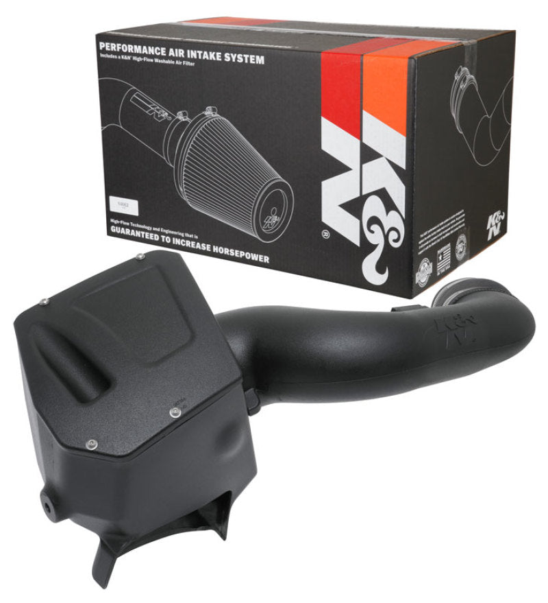 K&N 17-19 Ford F Super Duty V8-6.7L DSL 57 Series FIPK Performance Intake Kit-SR1 Performance