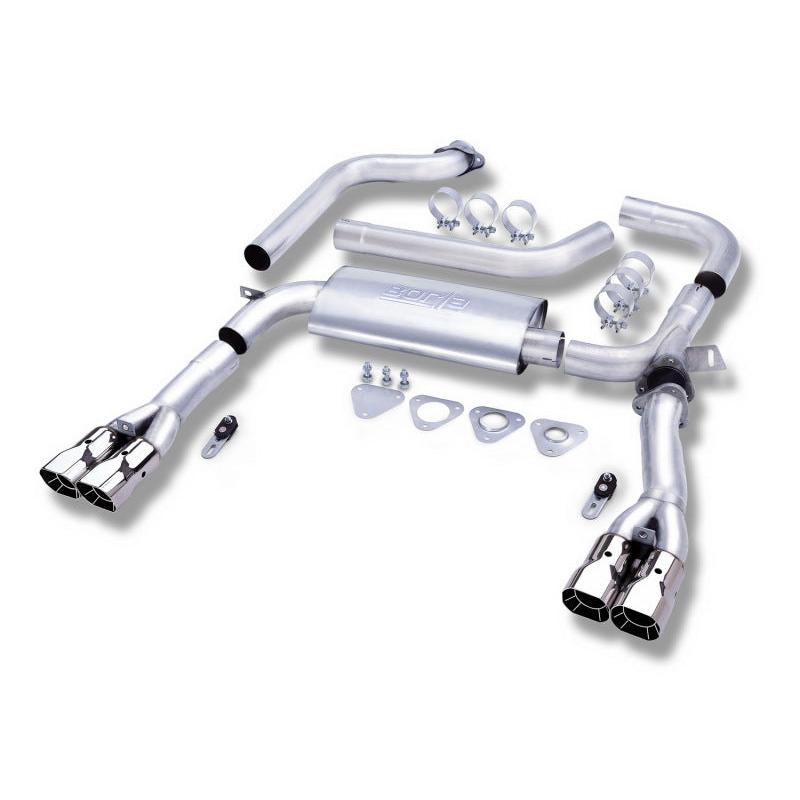 Borla 95-97 Chevrolet Camaro / Pontiac Trans Am 5.7L 3in Adjustable SS Cat-Back-SR1 Performance
