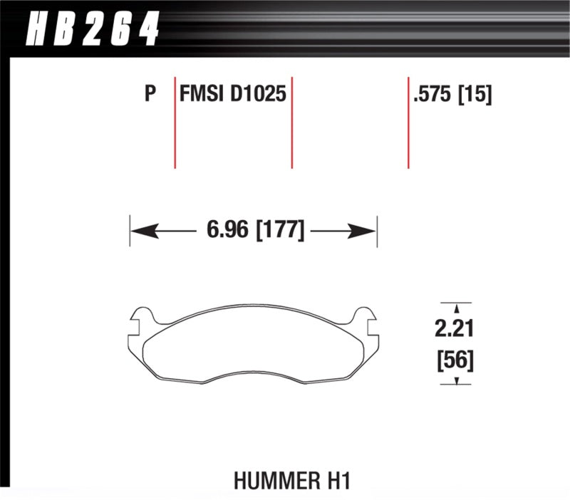 Hawk Super Duty Street Brake Pads-SR1 Performance