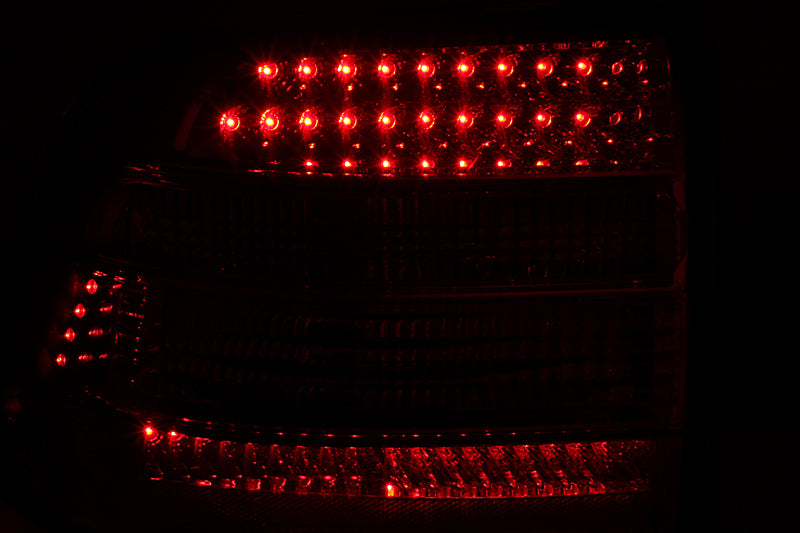 ANZO 2003-2006 Porsche Cayenne LED Taillights Red/Clear-SR1 Performance