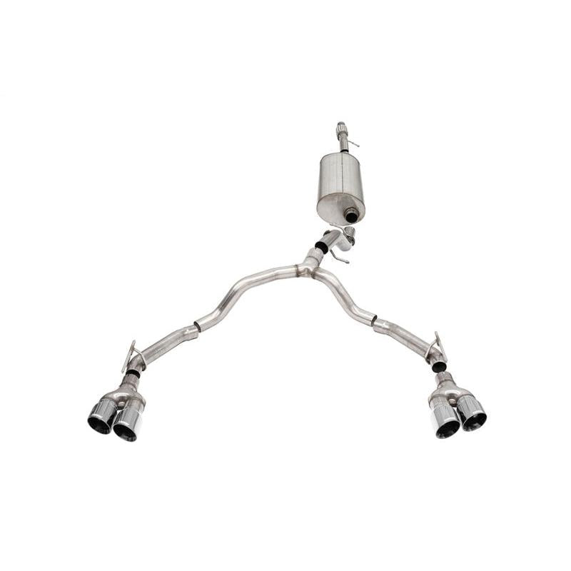 Corsa 2021-2024 GM Tahoe/Yukon 5.3L 3in. Catback Exhaust - Twin 4in. Exhaust-SR1 Performance