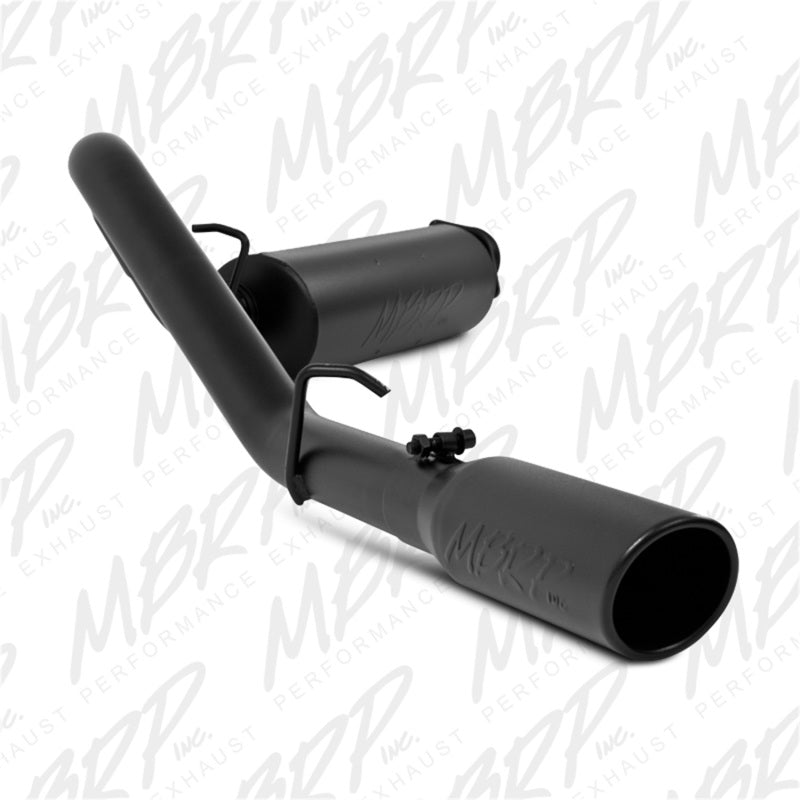 MBRP 2000-2006 Jeep Wrangler (JK) Inline-4 2.5L Inline-6 4.0L Cat Back Single Side-SR1 Performance