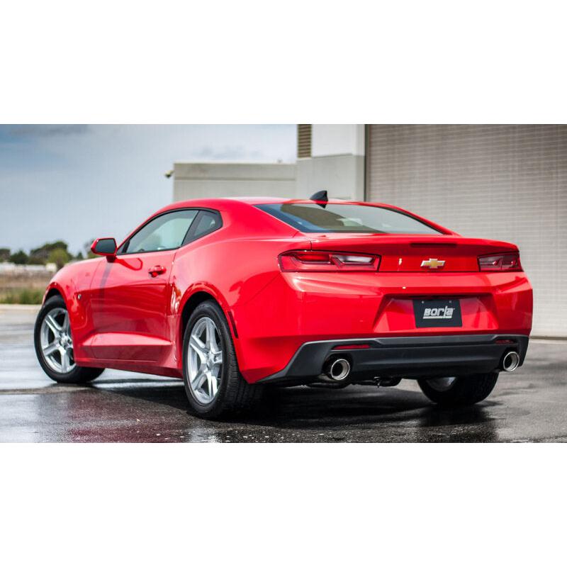 Borla 16-17 Chevy Camaro 3.6L V6 Single Split Rear Exit ATAK Axle-Back Exhaust-SR1 Performance