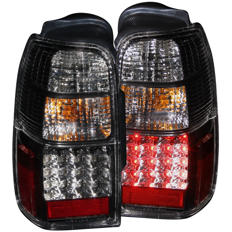 ANZO 2001-2002 Toyota 4 Runner LED Taillights Black-SR1 Performance