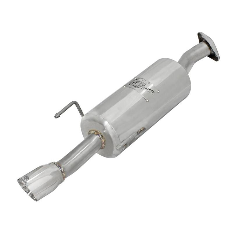 aFe POWER 07-08 Honda Fit L4-1.5L 2in. 304 SS Axle-Back Exhaust System-SR1 Performance