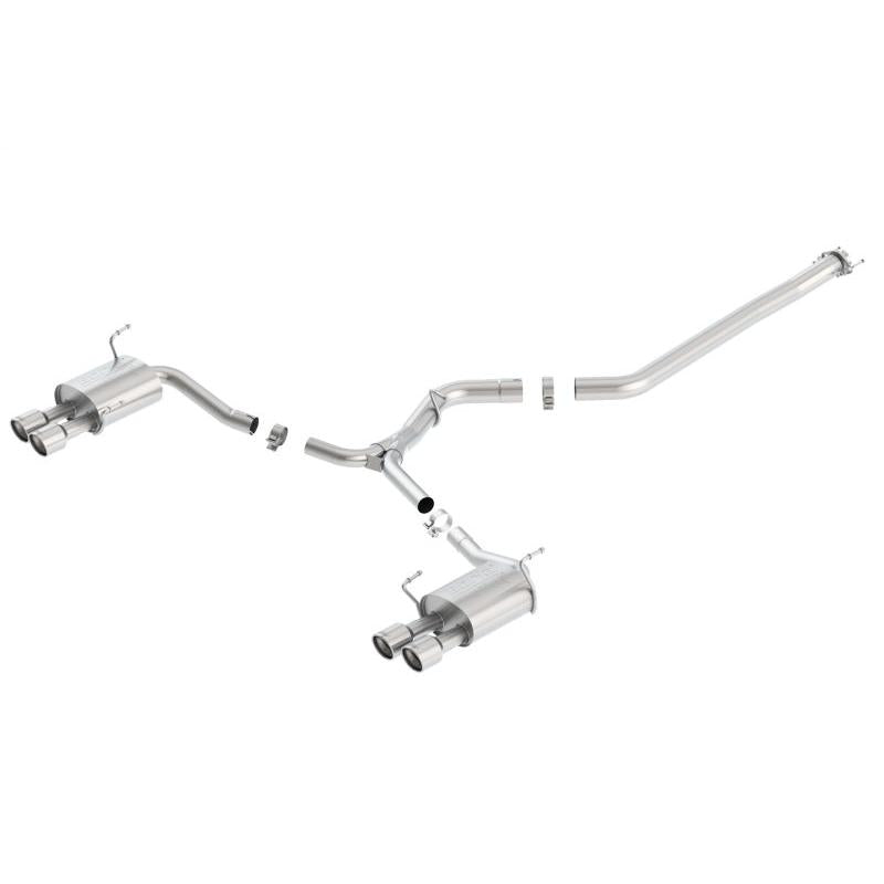 Borla 11-14 Subaru Impreza WRX/STI Sedan 4dr ATAK SS Catback Exhaust-SR1 Performance