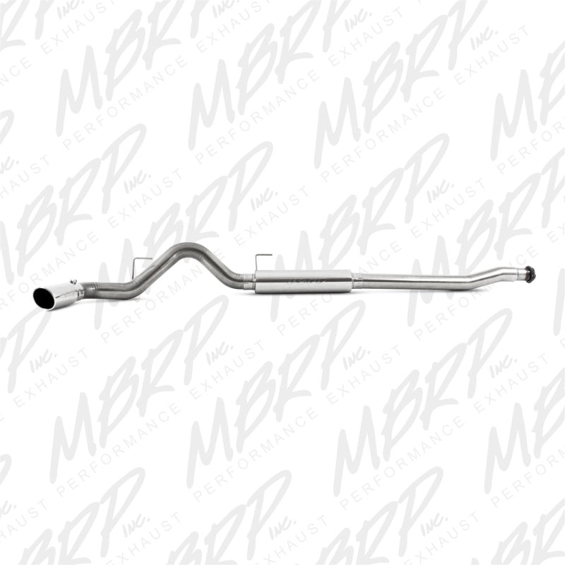 MBRP 11-13 Ford F-150 3.5L V6 EcoBoost 4in Cat Back Single Side T409 Exhaust System-SR1 Performance