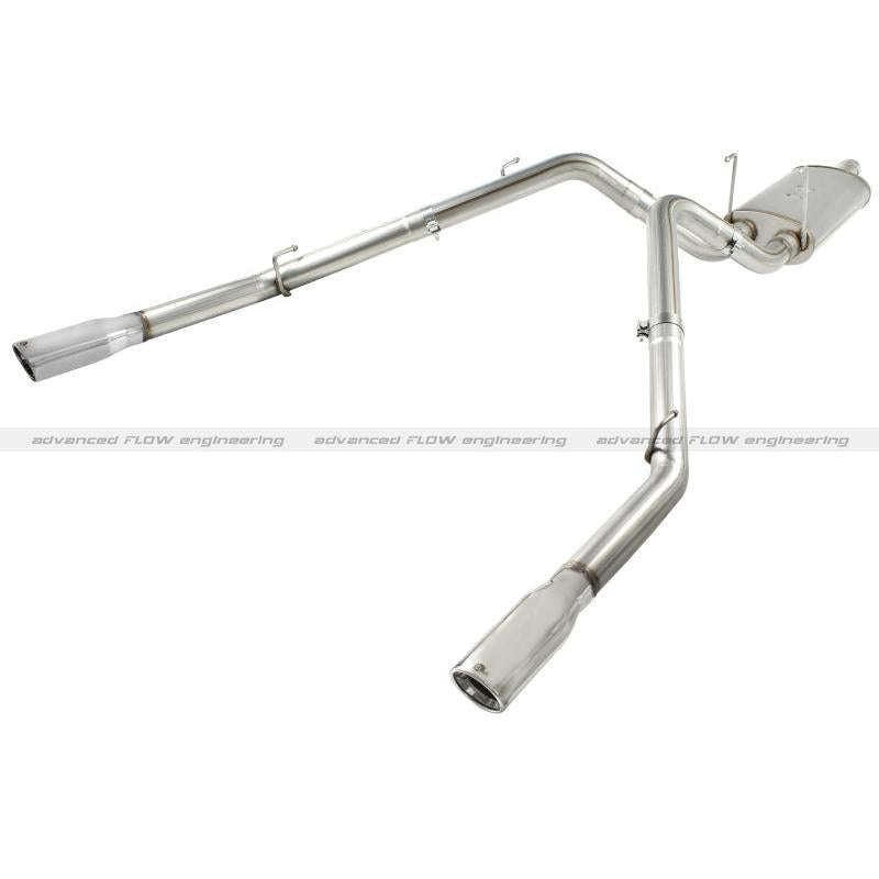aFe MACHForce XP Exhausts Cat-Back SS-409 EXH CB Dodge Ram 1500 5.7L HEMI 09-13 Polished-SR1 Performance