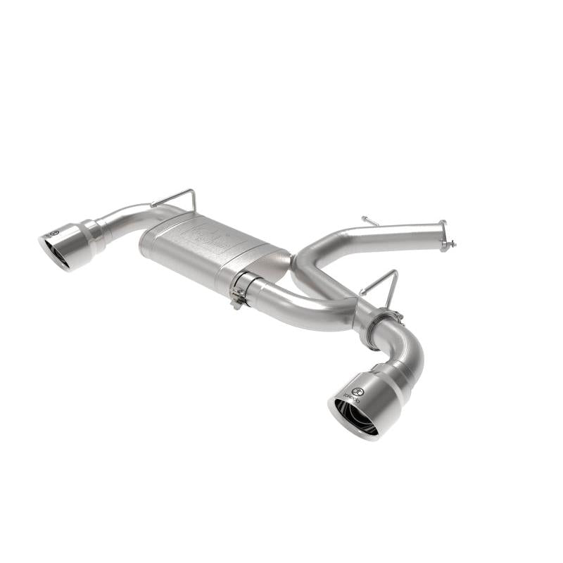 aFe Takeda Exhaust Axle-Back 19-20 Hyundai Veloster N 304SS Polished Dual Tips Exhaust-SR1 Performance