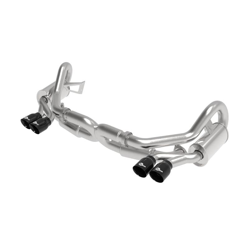 aFe MACH Force-Xp 12-16 Porsche 911 3in to 2.5in 304 SS Cat-Back Exhaust (Excludes Turbo Models)-SR1 Performance