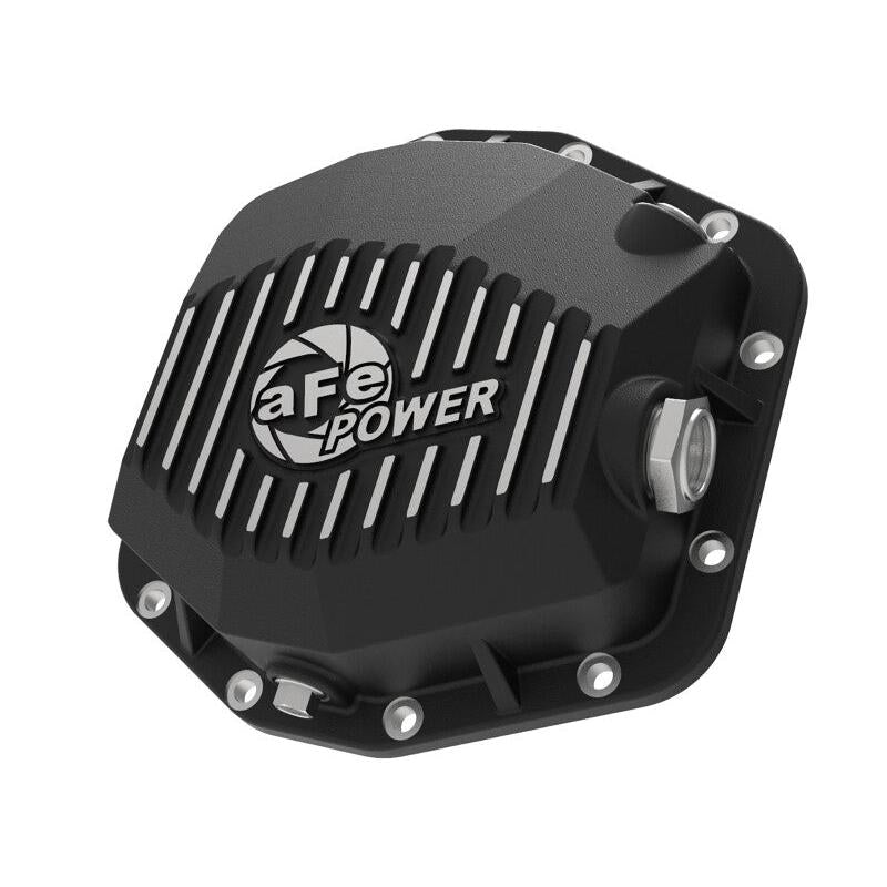 aFe POWER 2021 Ford Bronco w/ Dana M220 Differential Cover Black Street Series w/ Machined Fins-SR1 Performance