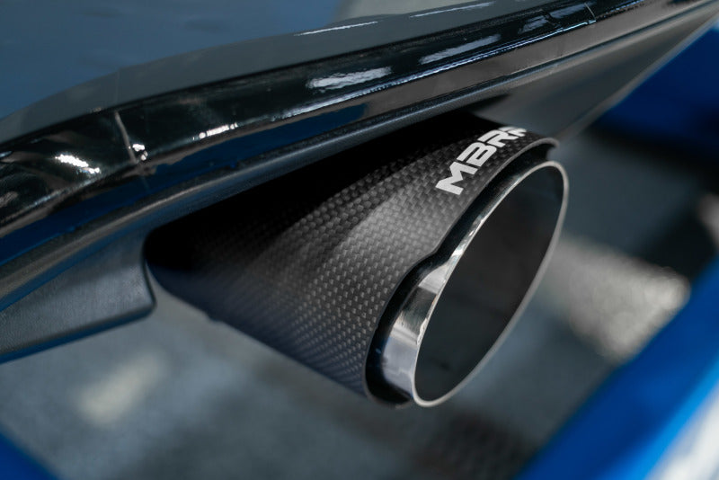 MBRP 19-21 VW Jetta GLI T304 SS 3in Cat-Back Dual Split Rear Exit Exhaust - Carbon Fiber Tips-SR1 Performance