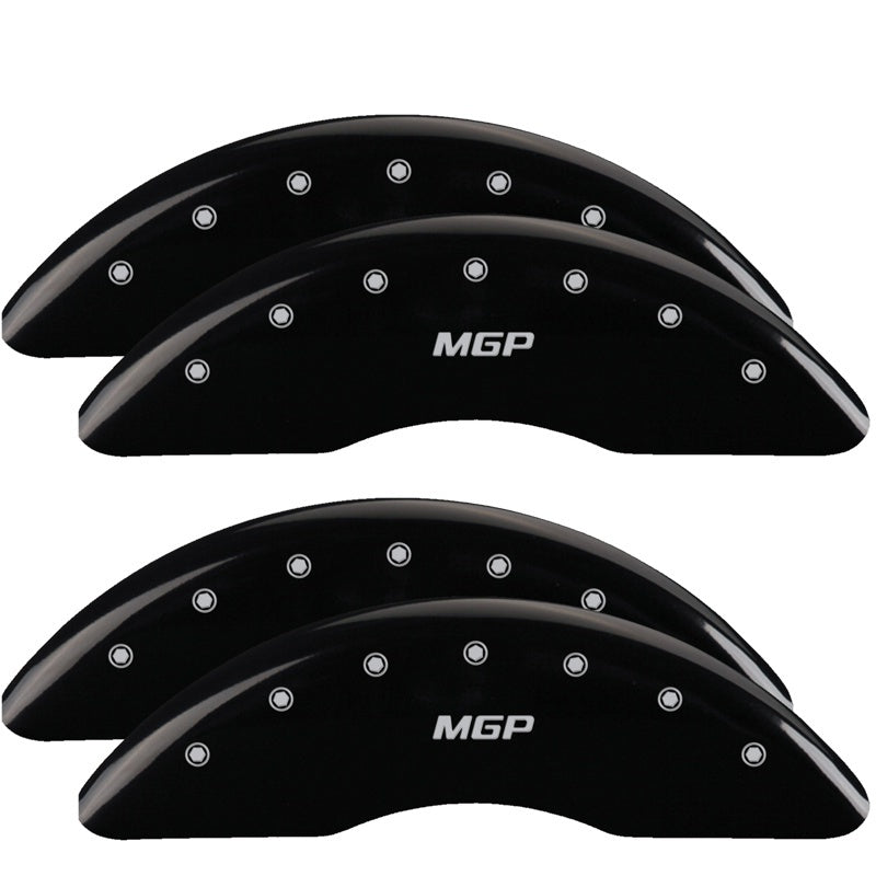 MGP 4 Caliper Covers for 2024 Ram 2500 and 3500 * Black Finish with Silver Logo