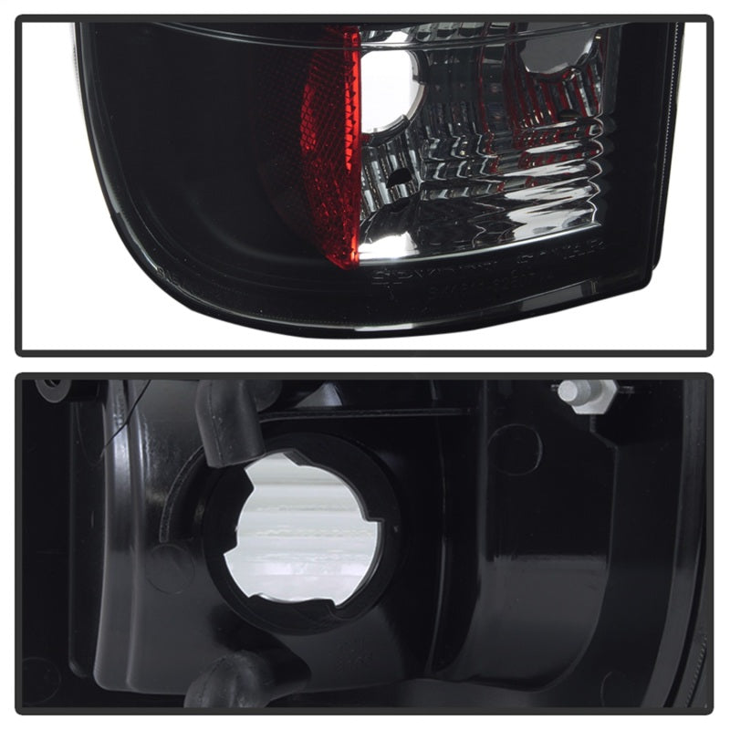 Spyder 97-03 Ford F150 Stylsd. F250 V3 Lght Bar LED Tail Lights - Blk Smk ALT-YD-FF15097V3-LBLED-BSM-SR1 Performance