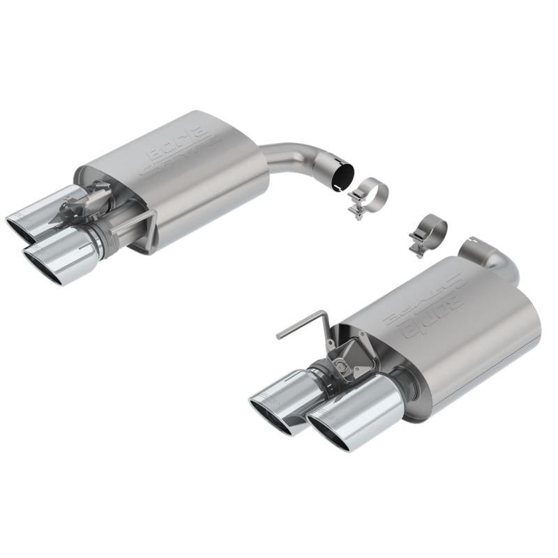 Borla 2018 Ford Mustang GT 5.0L AT/MT 2.5in S-Type Exhaust w/ Valves (Rear Section Only)-SR1 Performance