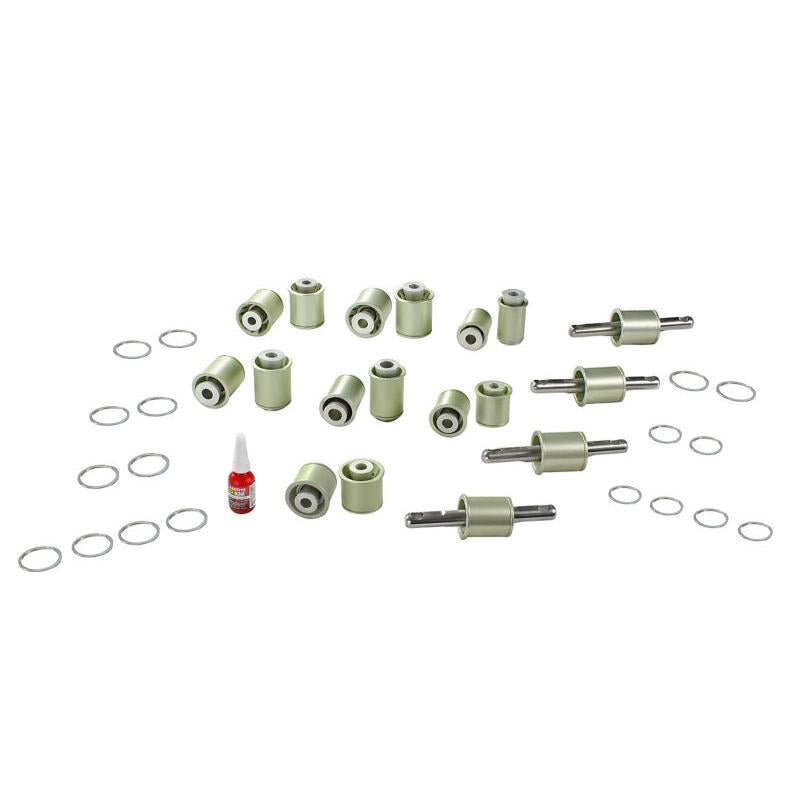 aFe Control PFADT Steel Frame Solid Spherical Control Arm Bearings Set; Chevy Corvette C5 / C6 97-13-SR1 Performance
