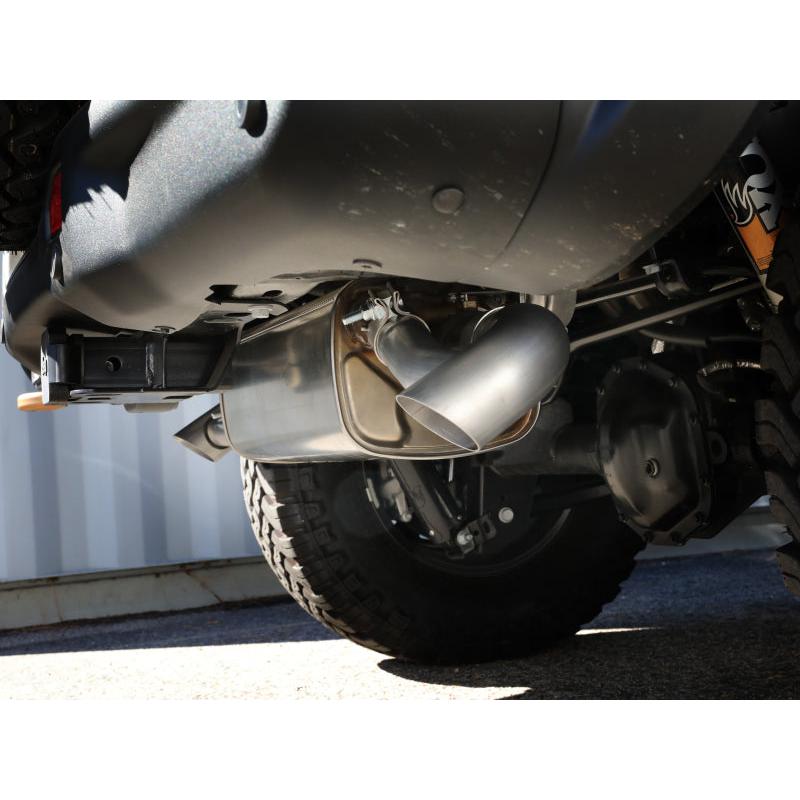 aFe MACHForce XP 304 Stainless Steel Exhaust Tip Upgrade 21-23 Jeep Wrangler JL Rubicon-SR1 Performance