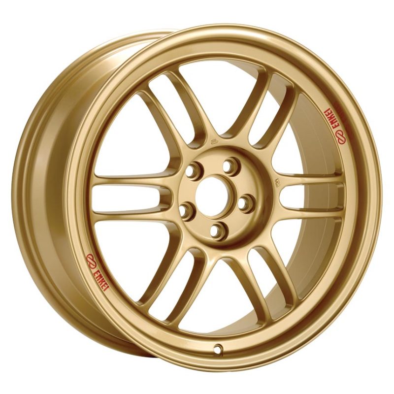 Enkei RPF1 17x9 5x100 45mm Offset Gold Wheel-SR1 Performance
