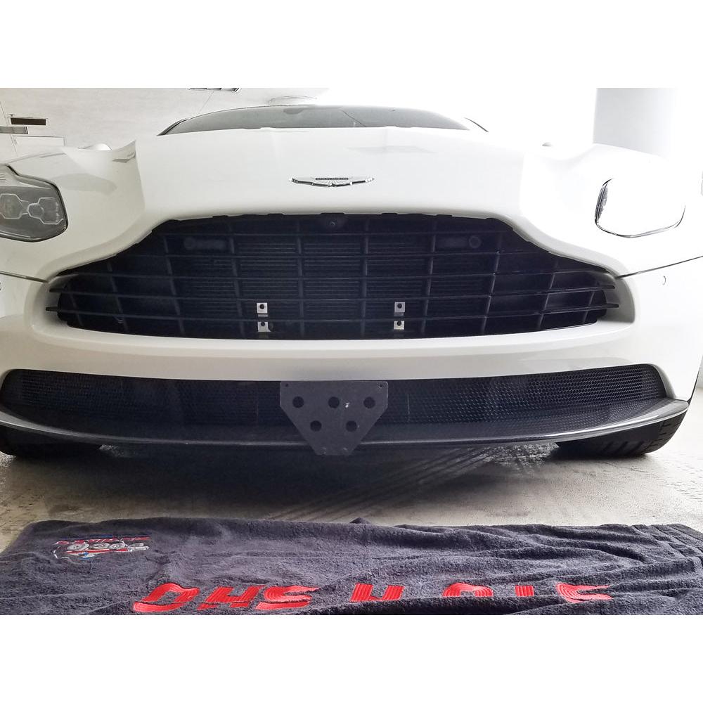 17-19 Aston Martin DB11 License Plate Frame Bracket-SR1 Performance