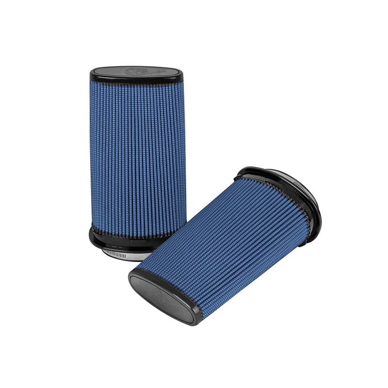 aFe Momentum Replac Air Filter w/Pro 5R Media (Pair) 5x2.25in F/6.25x3.75in B/5.25x2.25in T/11in H-SR1 Performance