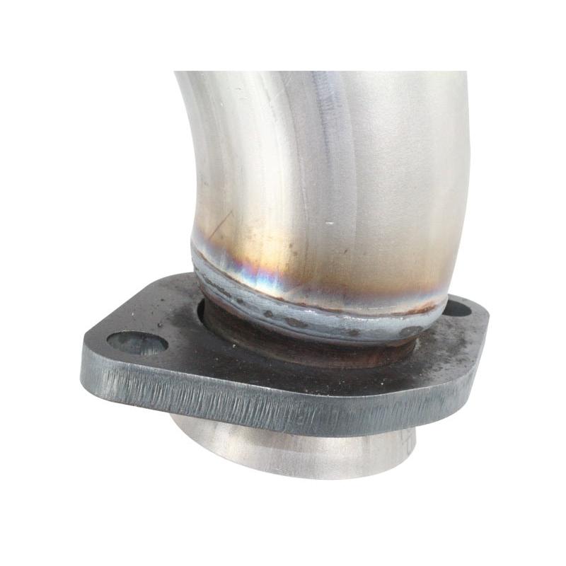 aFe Power Twisted Steel Loop Delete D/P Aluminized Steel 12-18 Jeep Wrangler (JK) V6 3.6L-SR1 Performance