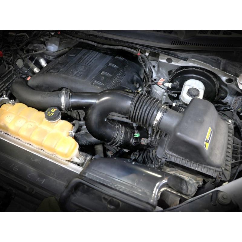 aFe 15-16 Ford F150 V6 3.5L Turbo Inlet Pipes - Black-SR1 Performance